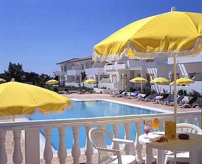 Vilabranca Apartments in Lagos, Region Algarve, Poolansicht