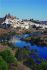 Der historische und wunderschn gelegene Ort Mertola im Naturpark Vale do Guadiana.